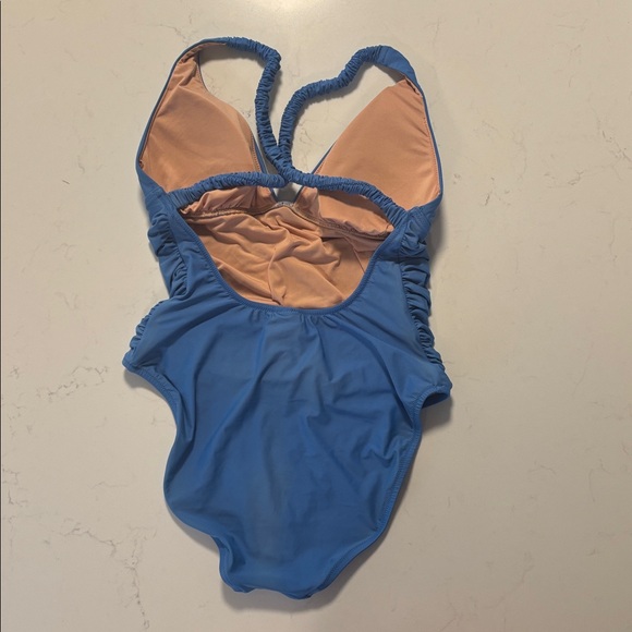 JCrew size 14 Ruched Bathing suit - Picture 2 of 6